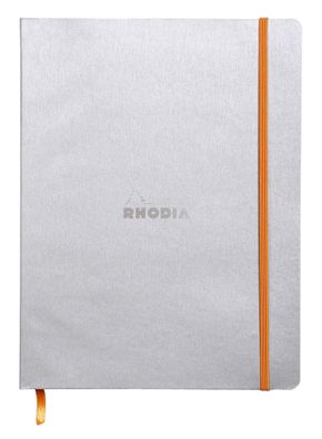 Rhodia Flex Nbuch 19x25 L 72Bl Silb