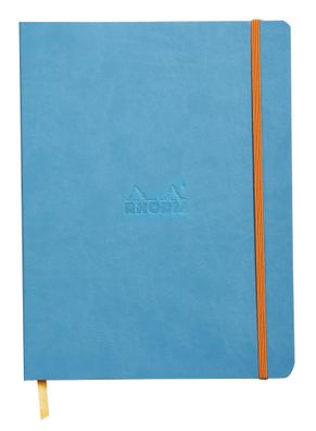 Rhodia Flex Nbuch 19x25 72Bl türkis