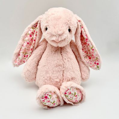 JellyCat Hase Blossom Blush Bunny Cherry Plüschtier Spielzeug Kinder Kuscheltier 31cm