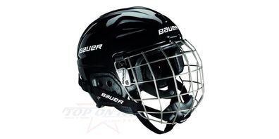 Helm Bauer Lil Sport Bambini Combo - Farbe: schwarz
