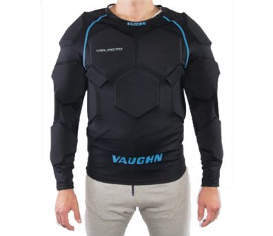Torwart Compression Shirt Vaughn Velocity 10 gepolstert Senior - Größe: XL