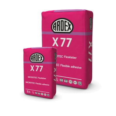 ARDEX X 77 Microtec Fliesenkleber - Inhalt: 25 kg Sack