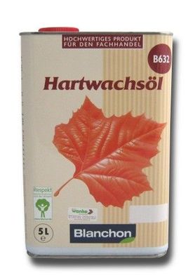 Blanchon Blumor Hartwachsöl Farblos B632 5 L