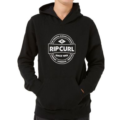 RIP CURL Kids Hoodie Stapler black - Größe: 16 (165)