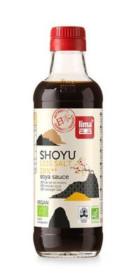 3x Lima Shoyu Mild 28% weniger Salz 250ml
