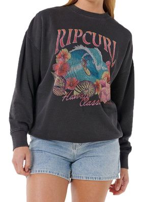 RIP CURL Women Crew Summer Classic Heritage washed black - Größe: S