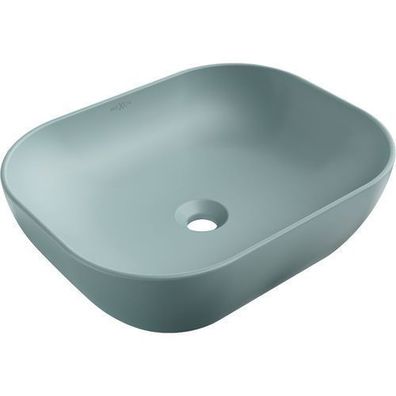 Mexen Rosa Aufsatzwaschbecken 50 x 40 cm Helles mattes Grün - 21095048