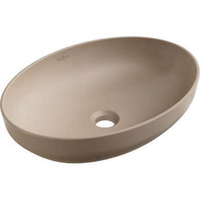 Mexen Cornelia Aufsatzwaschbecken 50 x 36 cm, cappuccino matt - 21885064