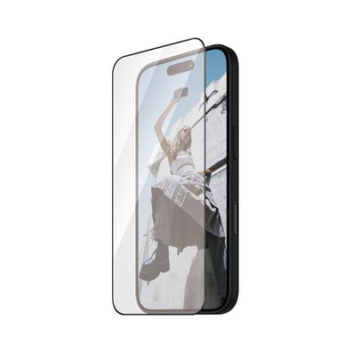 SAFE. by PanzerGlass Screen Black Frame iPhone 16/15 UWF