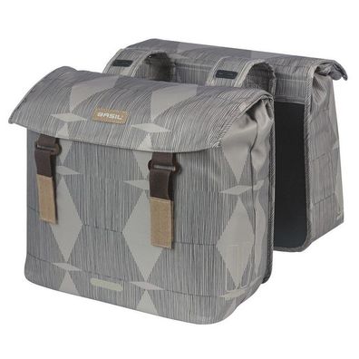 Doppelpacktasche Basil Elegance 40-49 Liter 40 x 38 x 16 cm - Chapeau Taupe