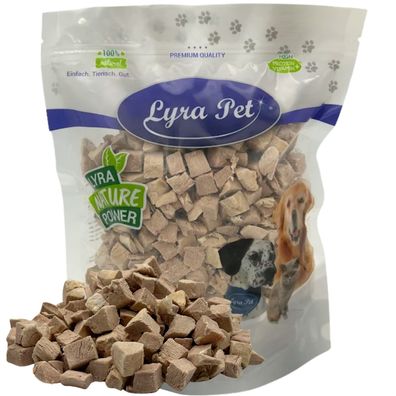 200 g - 5 kg Lyra Pet® Entenbrustwürfel gefriergetrocknet