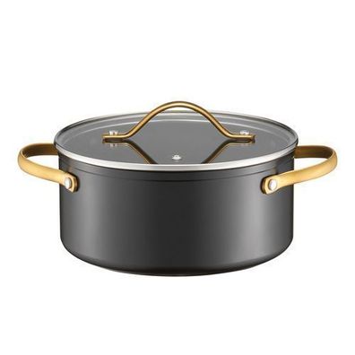 Aluminiumtopf mit Deckel Royal 28 cm 7,5 L Ambition