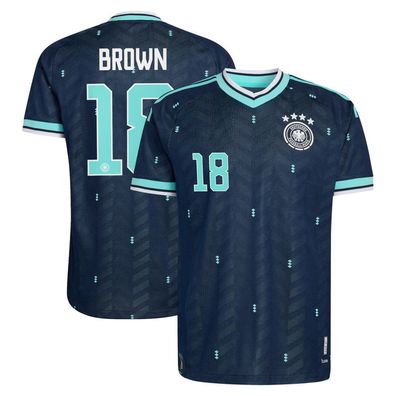 DFB Deutschland Fußball Trikot WM 2026 Auswärtstrikot Herren Brown 18