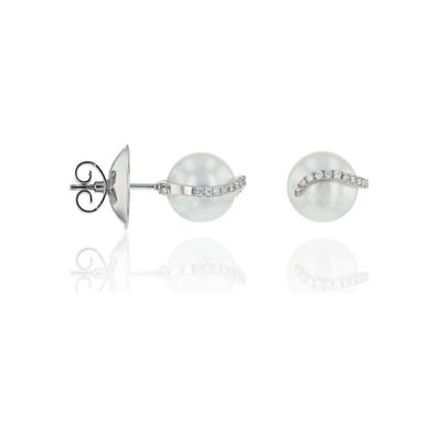 Luna-Pearls - 314.0304 - Ohrringe - 750 Weißgold - Südsee-Zuchtperle