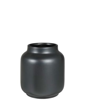 Kaheku Vase Bova metallic schwarz 14 Ø 16h 7833038813