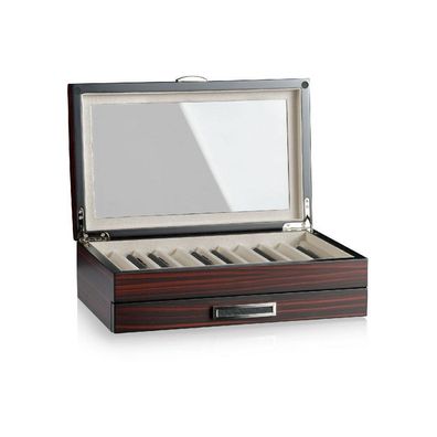 Heisse & Söhne Uhrenbox Aufbewahrungsbox Stifte Nevada 20 - Ebony 70019/112