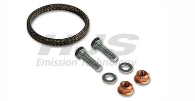 HJS Montagesatz Dichtring für BMW Reparaturrohr Flexrohr Katalysator 82 12 9130