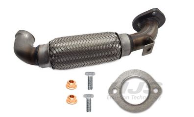 1x Flexrohr für Smart ForTwo 451 1.0 Edelstahl Interlock