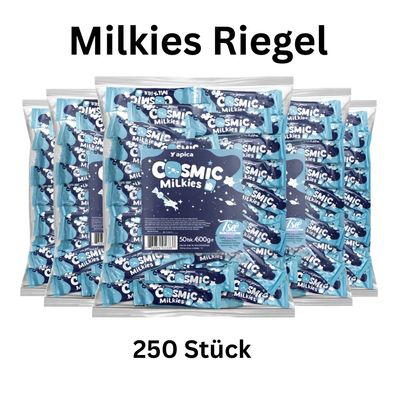 250 Milkies Riegel Milch Snack Wurfmaterial Praktische Packung Kamelle