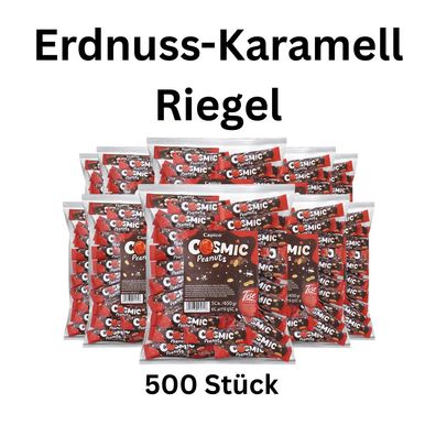 500 Erdnuss Karamell Riegel Wurfmaterial Snack