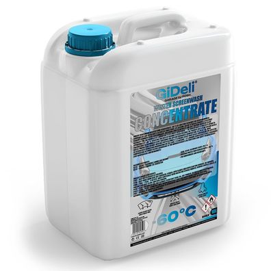 Scheibenfrostschutz Konzentrat -60°C 10L Winter Wischwasser Reiniger Auto GiDeli