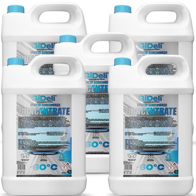 Scheibenfrostschutz Konzentrat -60°C 25L Winter Wischwasser Reiniger Auto GiDeli