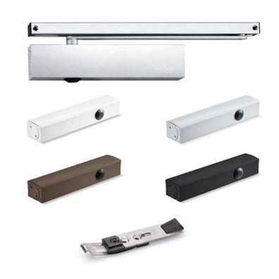 GEZE TS 5000 TS 5000L Obentürschließer mit Gleitschiene und Feststelleinheit