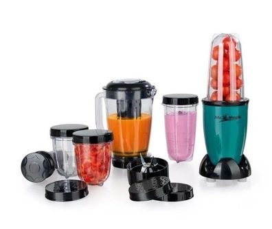 Gourmetmaxx Mr. Magic Mixer für Smoothies und Cocktails 400W mit 8 Funktionen
