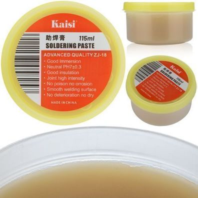 Rosfix Lötflussmittel ZJ-18 – Gelkonsistenz, 115 ml | Neutraler pH-Wert