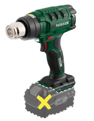 Parkside Heißluftgebläse Akku 20V PHLGA 20-Li D3 ohne Akku/Ladegerät * B-Ware