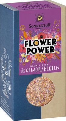 6x Sonnentor Flower Power Gewürzblüten, Packung 35g