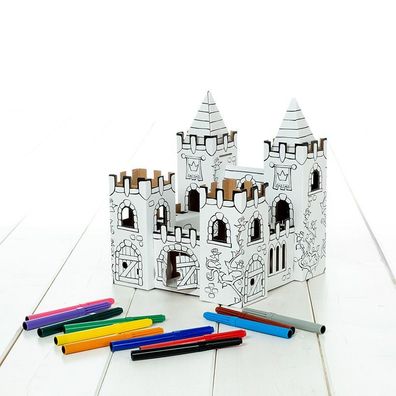 Calafant großes Kartonmodell Bausatz Modell Karton Pappe & Papier Rosenschloss