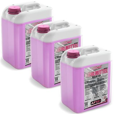 Kühlerfrostschutz Rot 30L AF12+ Kühlmittel -40°C Auto Gebrauchsfertig GiDeli