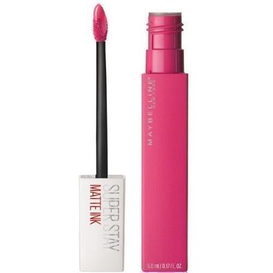 Maybelline Super Stay Matte Ink Flüssig Lippenstift 30 Romantic, langanhaltend,