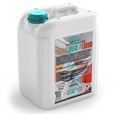 Scheibenfrostschutz -22°C 10L Winter Wischwasser Auto Gebrauchsfertig GiDeli