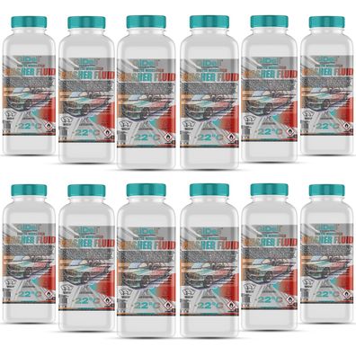 Scheibenfrostschutz -22°C 12L Winter Wischwasser Auto Gebrauchsfertig GiDeli