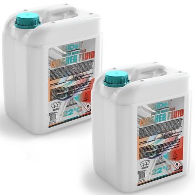 Scheibenfrostschutz -22°C 20L Winter Wischwasser Auto Gebrauchsfertig GiDeli