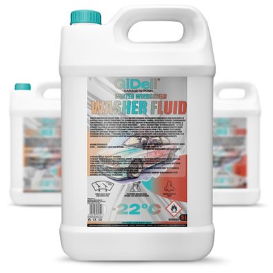 Scheibenfrostschutz -22°C 15L Winter Wischwasser Auto Gebrauchsfertig GiDeli