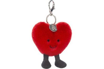Jellycat Herz 9cm Anhänger Kuscheltier Spielzeug Plüschtier weich Geschenk
