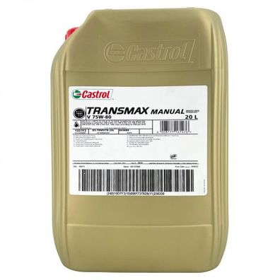 Castrol Transmax Manual V 75W-80 20 Liter