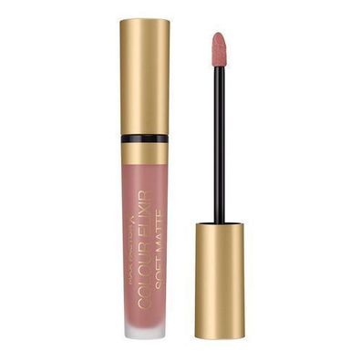 Max Factor Farb-Elixier Soft Matte Flüssiger Lippenstift 005 Sand Cloud, 4ml