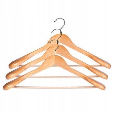 KADAX Kleiderbügel aus Holz, für Kleidung, Hemd, Anzug, Hosen, Rock
