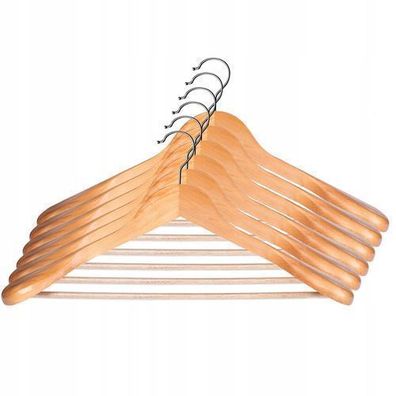 KADAX Kleiderbügel aus Holz, für Kleidung, Hemd, Anzug, Hosen, Rock