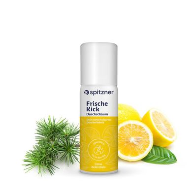 Spitzner Duschschaum FrischeKick 50 ml Harmonisierende Wellness-Dusche 100Prozent ve