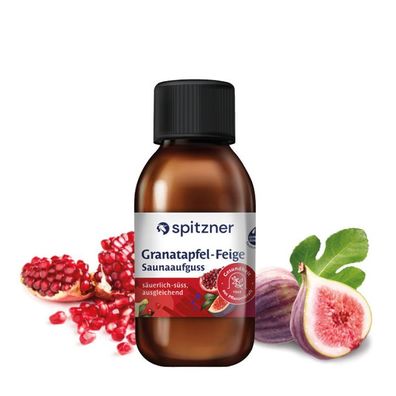 Spitzner Saunaaufguss Granatapfel-Feige 125 ml Wellness Sauna Aufguss Wellnessaufgus