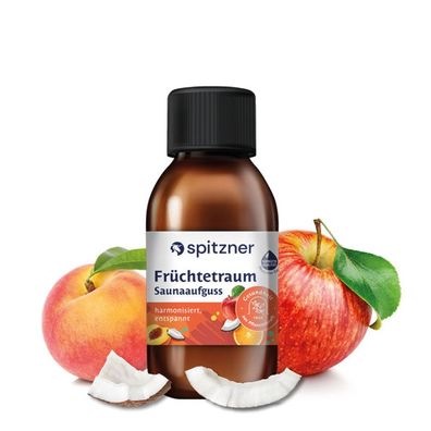 Spitzner Saunaaufguss Früchtetraum 125 ml Wellness Sauna Aufguss Wellnessaufguss