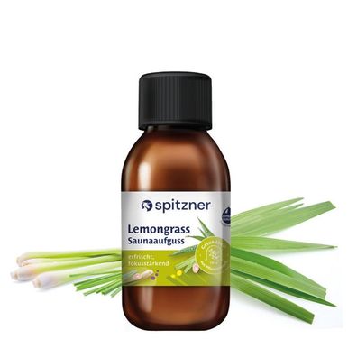 Spitzner Saunaaufguss Lemongrass 125 ml Wellness Sauna Aufguss Wellnessaufguss