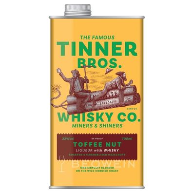 Tinner Bros Toffee Nut Liqueur with Whisky 0,7 l