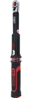KS TOOLS 1/4" Ergotorque®precision Ratschen-Drehmomentschlüssel, 5-25Nm