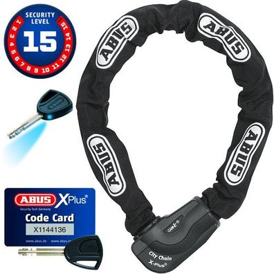 Granit CityChain X-Plus 1060, L = 110 cm, Ø = 10 mm, Abus, 28623